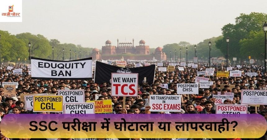 SSC परीक्षा में घोटाला या लापरवाही