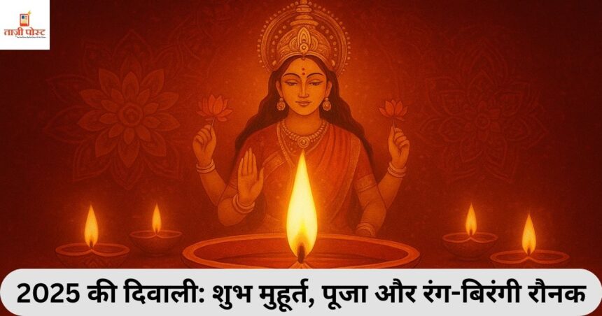 2025 की दिवाली शुभ मुहूर्त, पूजा और रंग-बिरंगी रौनक”